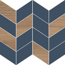 LOVE YOU NAVY  LOVE YOU NAVY HALF MOSAIC SATIN  - фото