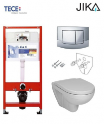 TECE Комплект инсталляции TECEbase kit (4в1) с подвесным унитазом Jika Lyra  - фото